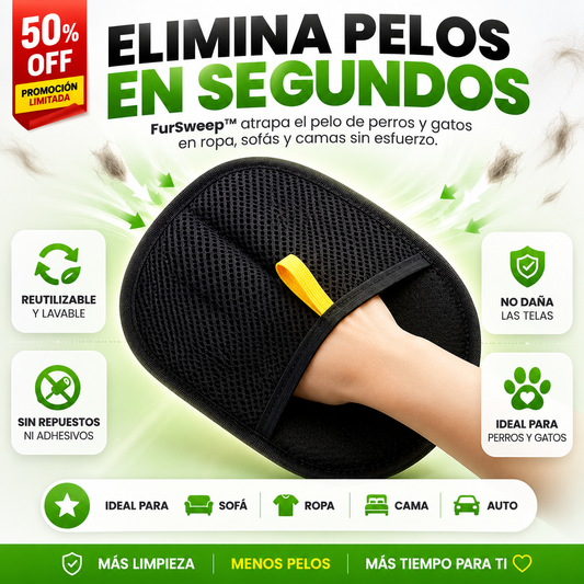 FurSweep™ Guante quita pelos