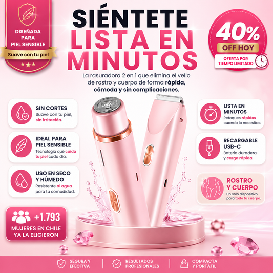 Veloura™ Rasuradora femenina